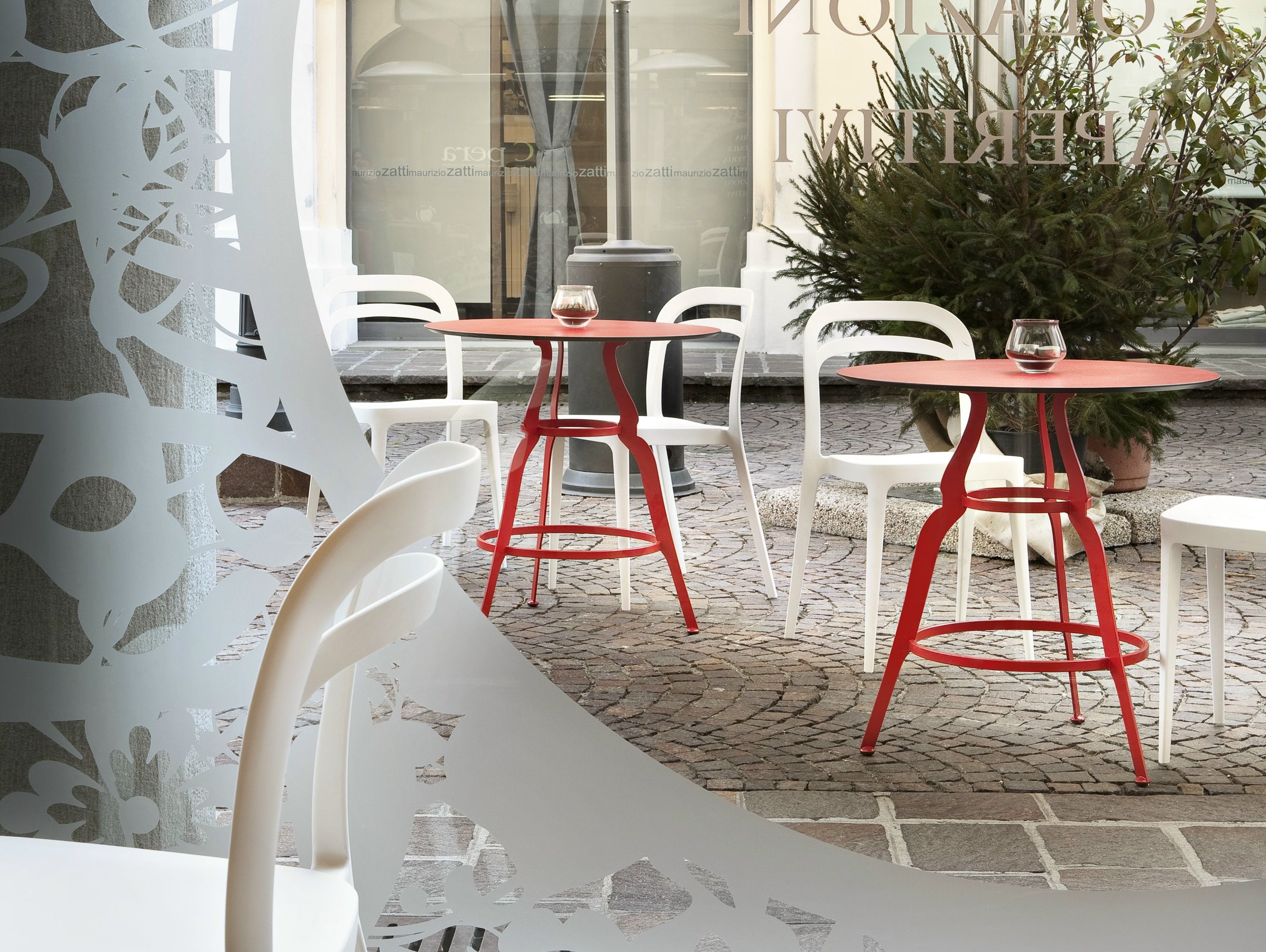 Круглый стол HPL ALMA DESIGN бистро ARCH-00043028 - Вид №2