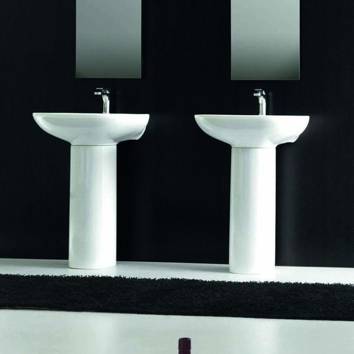 19006 Накладная раковина на столешницу  овальная Ceramica Hidra ABC - Вид №3