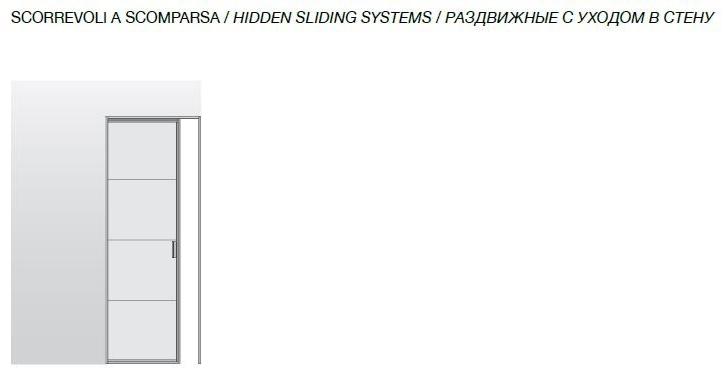 Longhi Стеклянная раздвижная дверь для гардеробных Aluminiun chic – doors Serie 308 - Вид №9