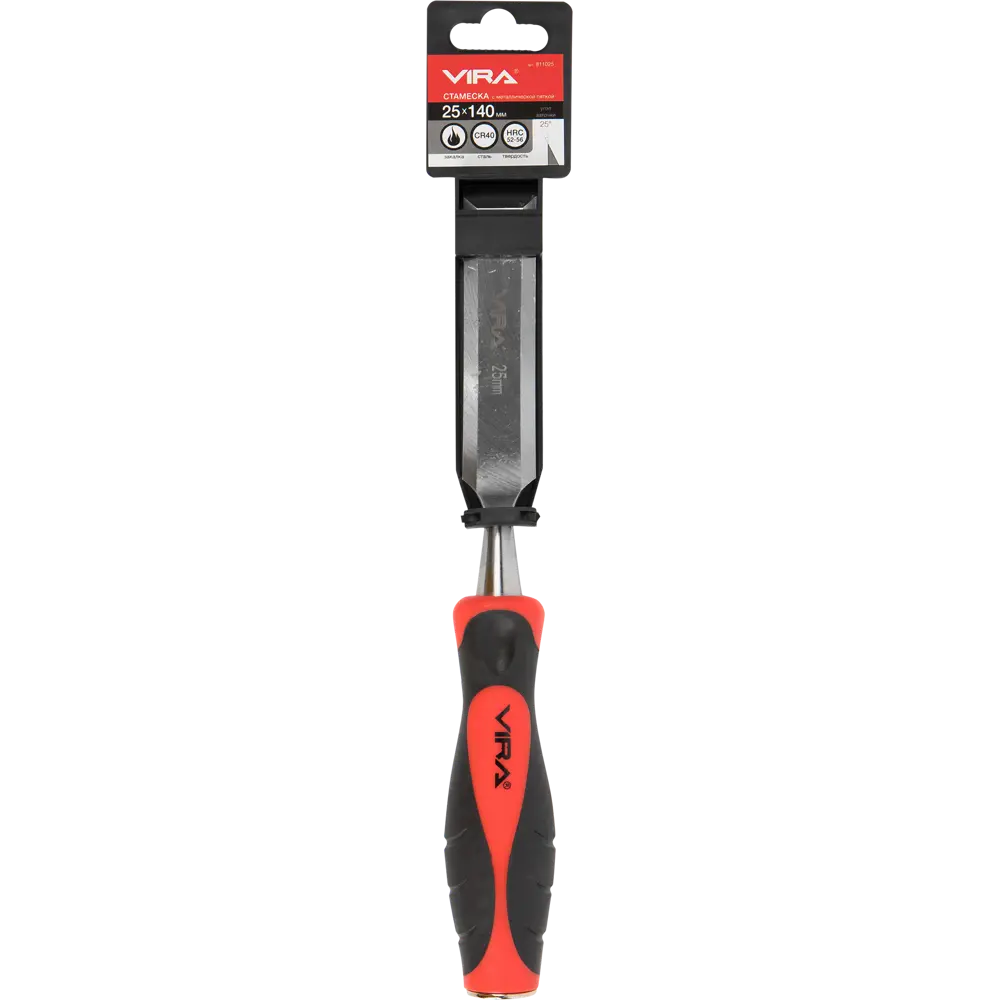 Стамеска Vira 25 мм с двухкомпонентной ручкой STLM-2050874 - Вид №3