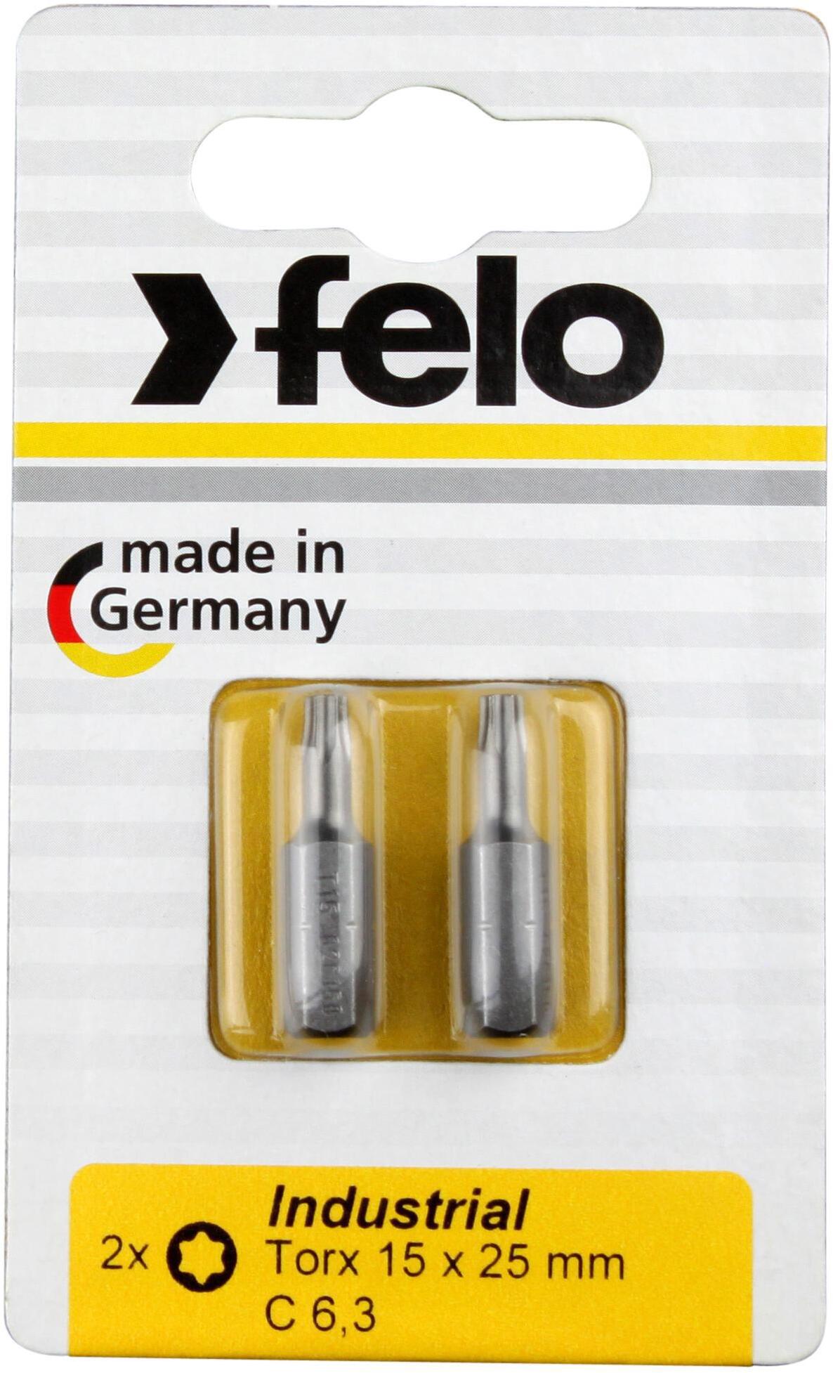 90485499 Бита Industrial 02615036 T15x25 мм, 2 шт. STLM-0246721 FELO