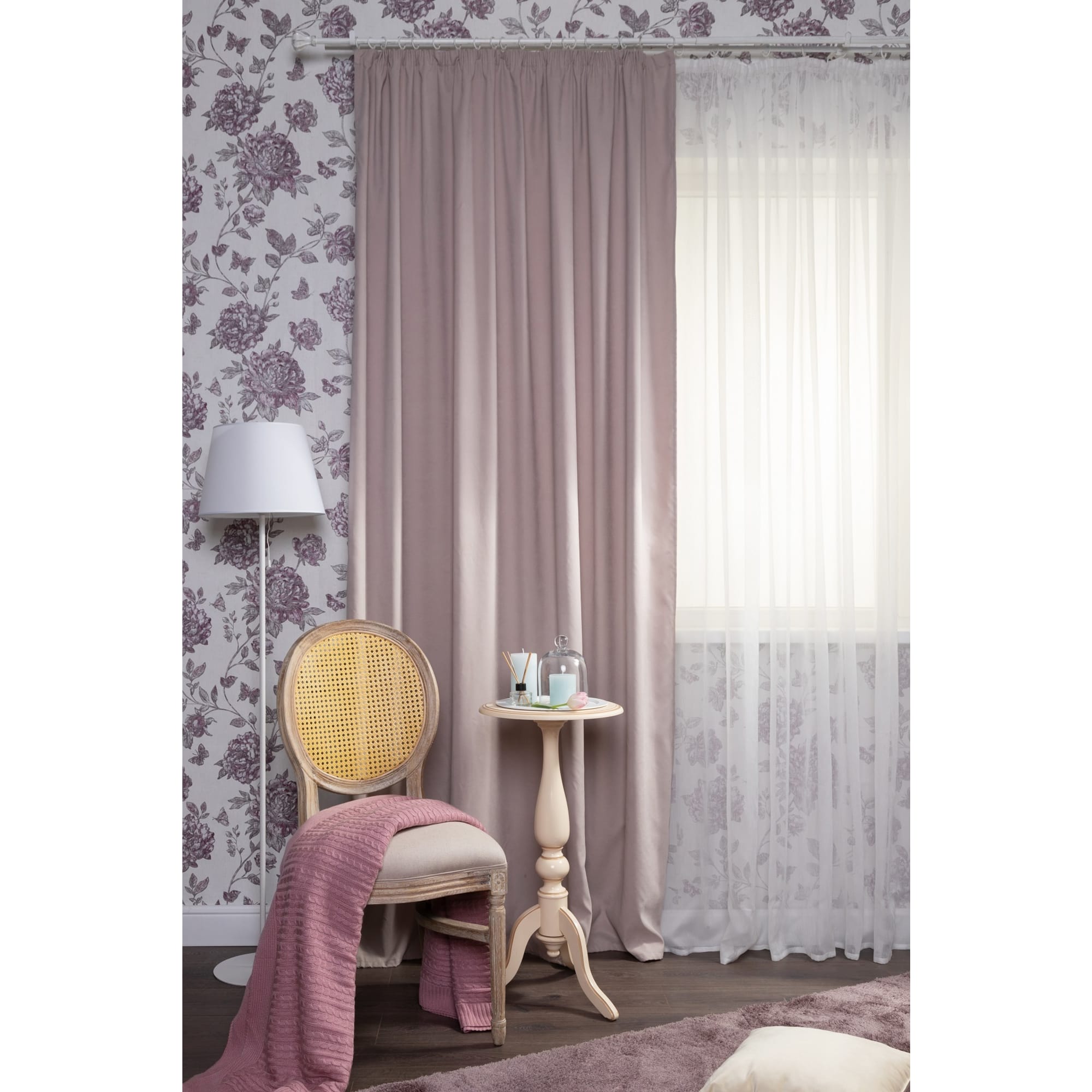 82018410 Свеча-столбик «Рустик», 7х8 см, цвет голубой Santreyd  - Вид №4