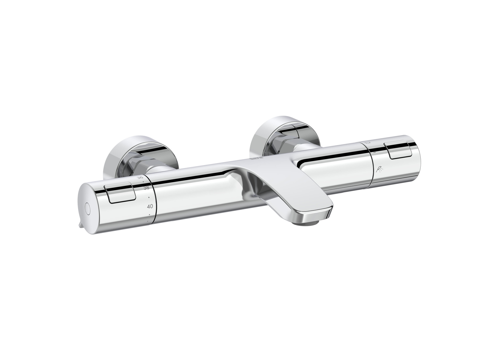 A5A1E18C00 Внешний термостатический смеситель для ванны и душа с автоматическим переключателем ROCA T-500 