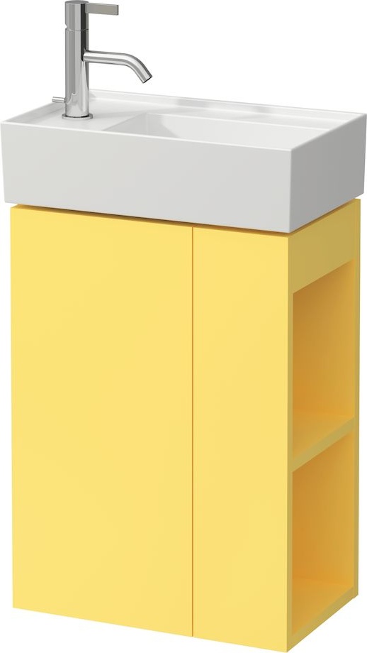 H8153357161111 Мини-раковина, ассиметричная, со специальным скрытым сливом LAUFEN PRO - Вид №5