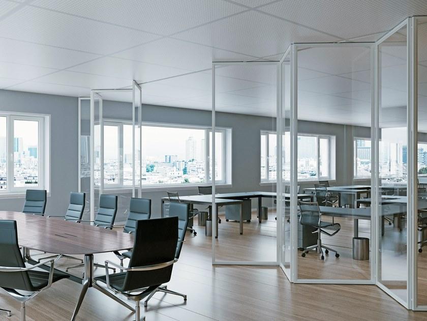 ANAUNIA Складная стенка из алюминия и стекла Freespace sun-id-1502553 - Вид №7