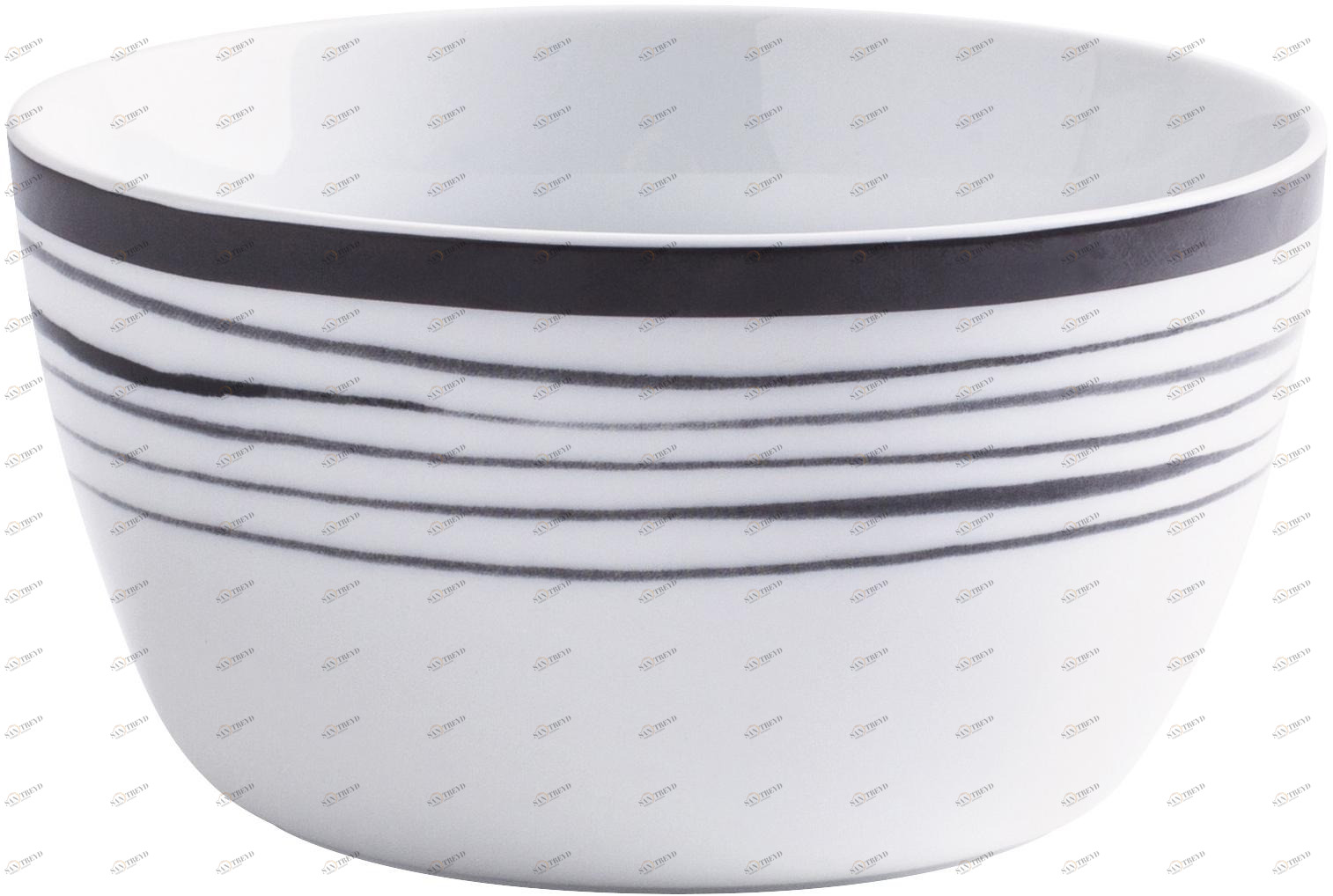 392947A69781C Ароматизированные моменты мини-чаши 14 см черных полосы Kahla-porzellan 