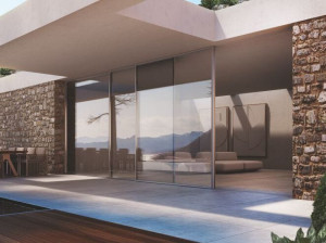 Раздвижные окна с термической резкой