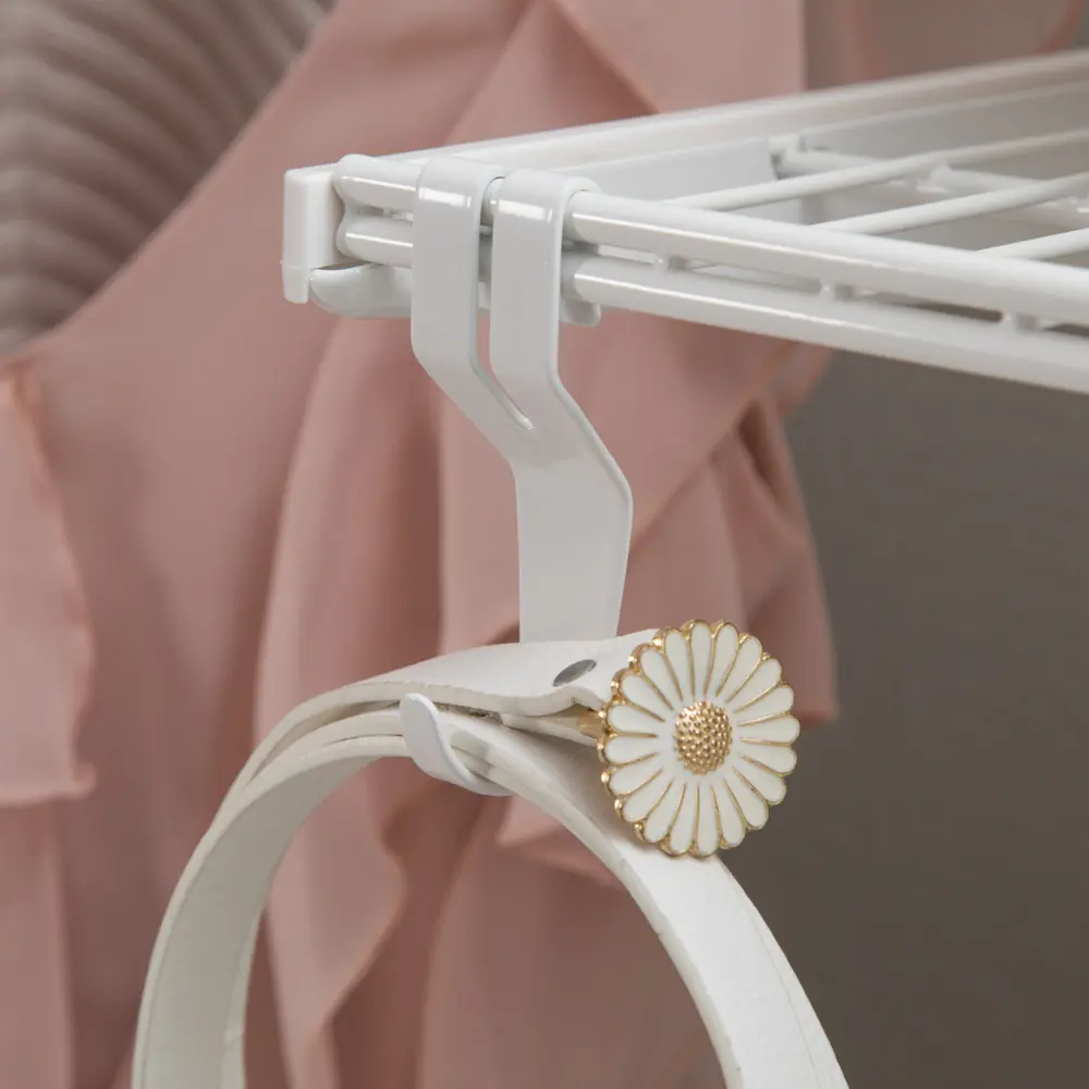 Универсальные крючки НСХ для проволочных полок – 2 шт, до 5 кг 81961392 STLM-0015531 - Вид №6