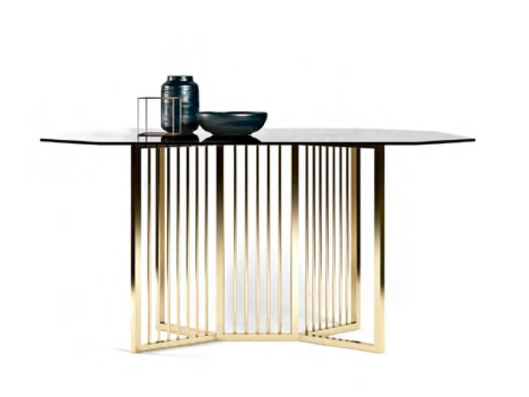 Стеклянный квадратный стол Formitalia Вергилий ARCH-00030885 - Вид №1