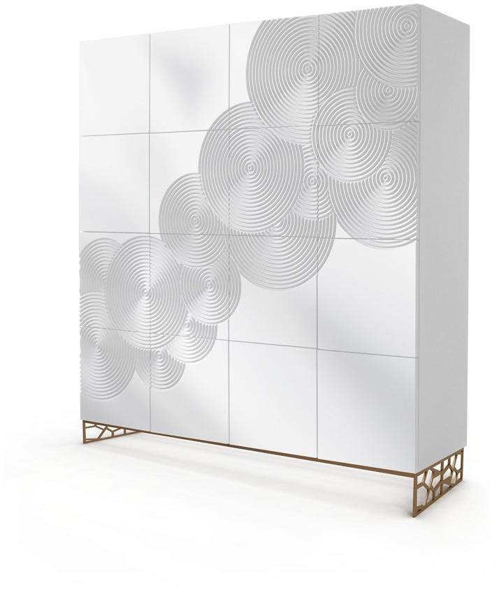 ALBEDO Буфет из лакированной мдф с распашными дверцами Gong sun-id-1423141 - Вид №4