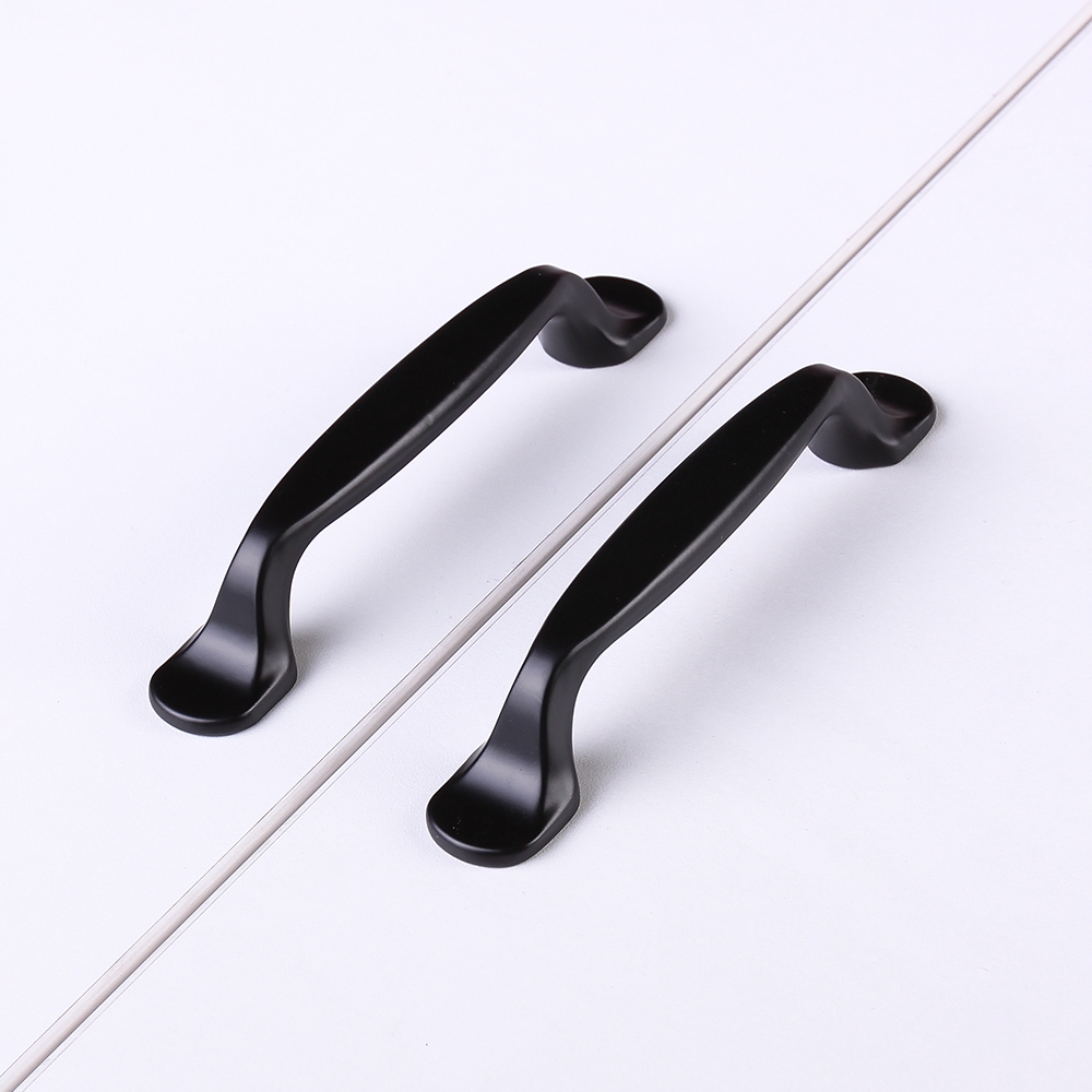 Мебельная ручка  Скоба, 96 мм, черный LJPS0168 Public Steel Россия  - Вид №1