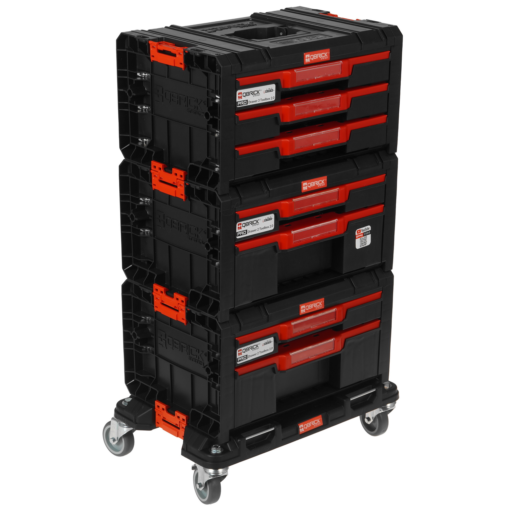 Модульная система для инструмента и принадлежностей Qbrick System PRO Drawer Workshop Set 1 9010728 STDN-0073582