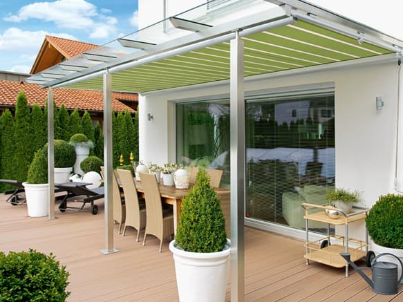 Огнестойкая ткань для наружных занавесок markilux PERLA FR ARCH-00131869 - Вид №3