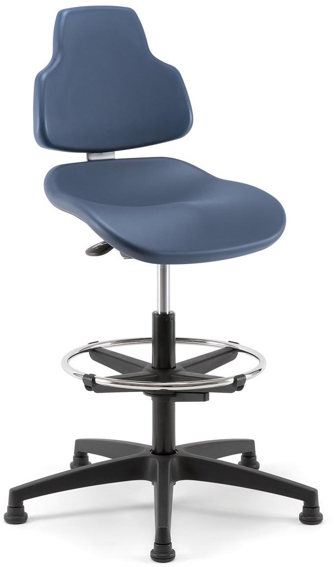 Linea Fabbrica Офисный стул с 5 спицами из кожзаменителя с подставкой для ног Joko sun-id-1447461 - Вид №2