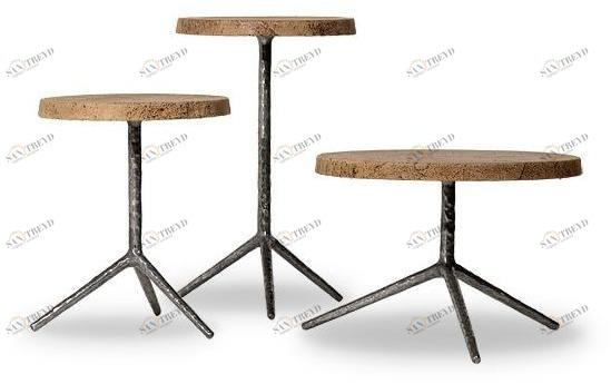 BAXTER Круглый журнальный столик sun-id-1374851