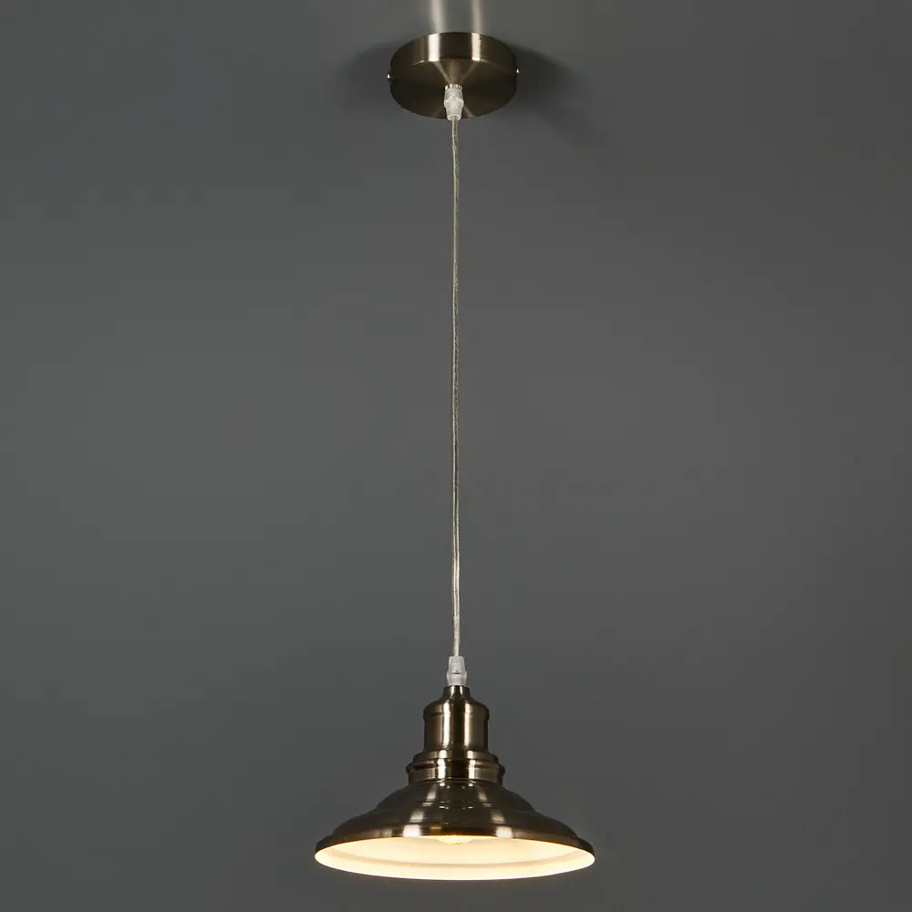 Светильник подвесной Cymbal PL-600 1xE27x40 Вт 2 м² цвет хром CAMELION STLM-2197035