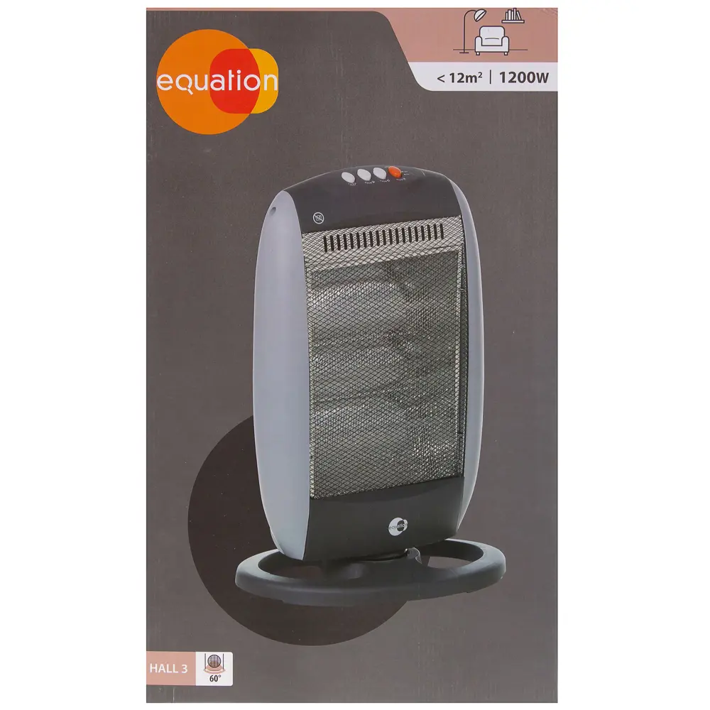Обогреватель инфракрасный электрический Equation 1200 Вт STLM-2147061 - Вид №4