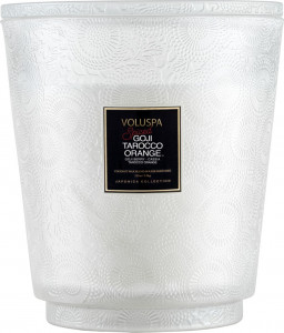 10664212 VOLUSPA Ароматическая свеча Voluspa "Пряная китайская ягода и красный апельсин", с 5 фитилями, 3,5кг