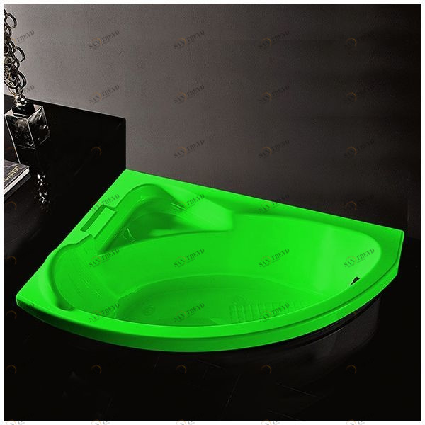 Ванна Gruppo tressee Syria V6550-SX-ZE зелёная угловая встроенная левая Gruppo Treesse VINV6550SXZE