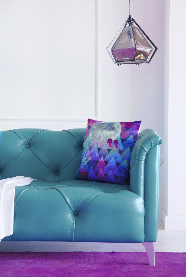 Диван Mode прямой синий ICON DESIGNE ДИЗАЙНЕРСКИЕ 178106 Синий  - Вид №1