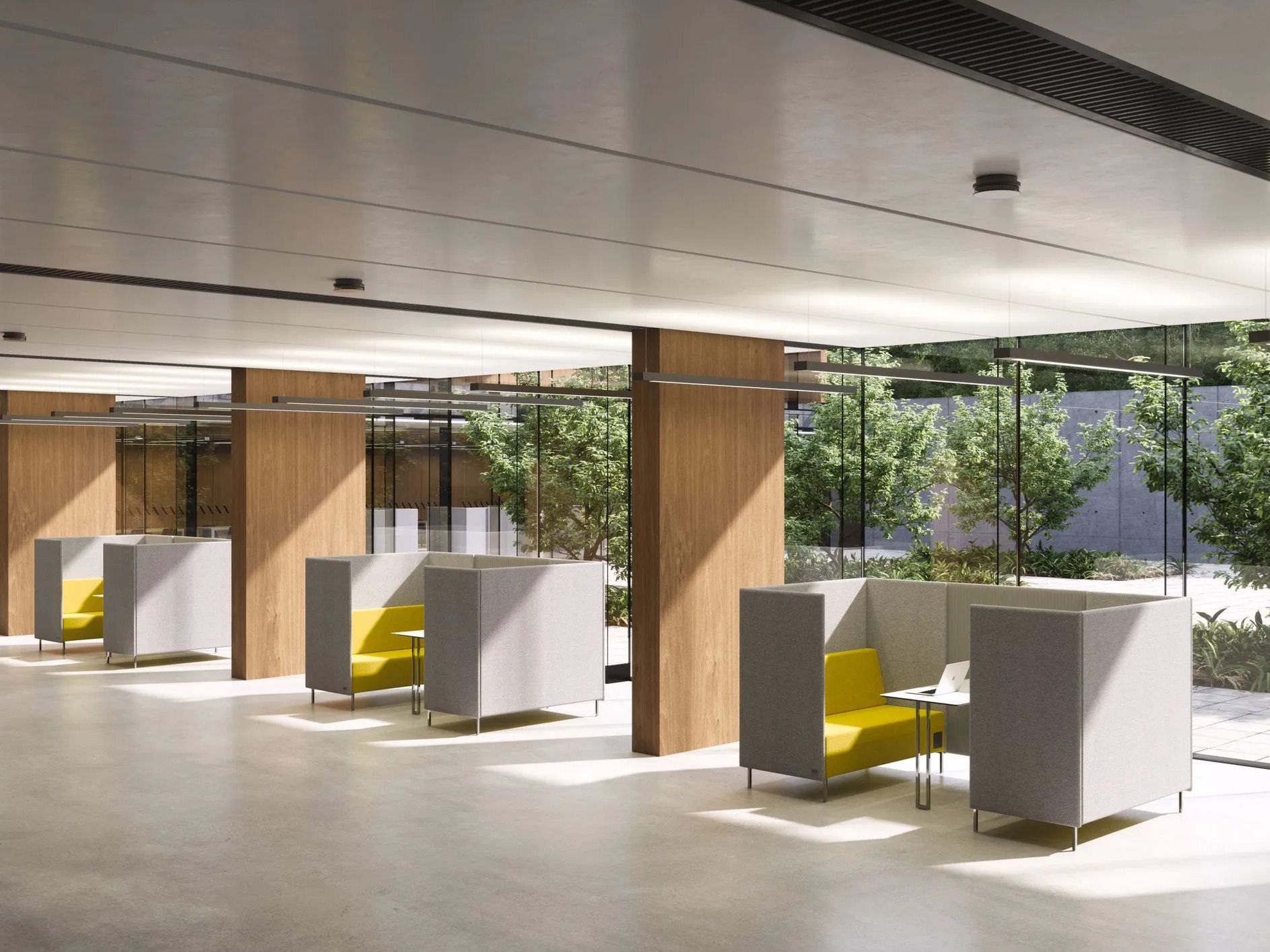 Офисный остров ткань LD Seating Kubik Box ARCH-00147950 - Вид №1