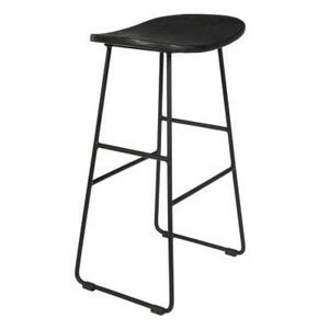 Стул высокий Tangle, черный