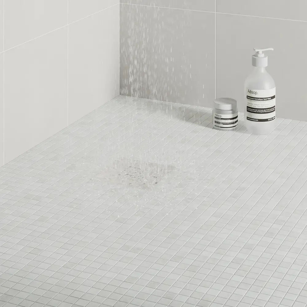 Мозаика Marble Grey Antislip стекломасса 31.1x5.3 см цвет бежевый 83681519 STLM-2156850 Santreyd Мозаика Onix - Вид №7