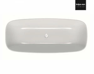 Ванна из искусственного камня Kerrock Milo 01232 BLACK Словения