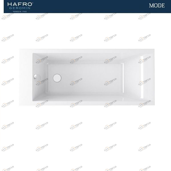 Ванна встроенная 180 х 75 см Mode с аэромассажем 2MDA3S5 Gruppo Geromin