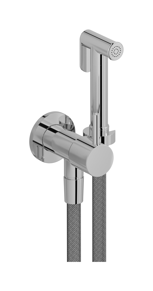 Гигиенический душ с гибким шлангом WE ARE IB sh030bo Brushed Black Chrome RICAMBI