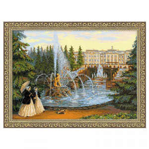 1133 Набор для вышивания Петергоф 40 х 30 см RIOLIS Сотвори Сама
