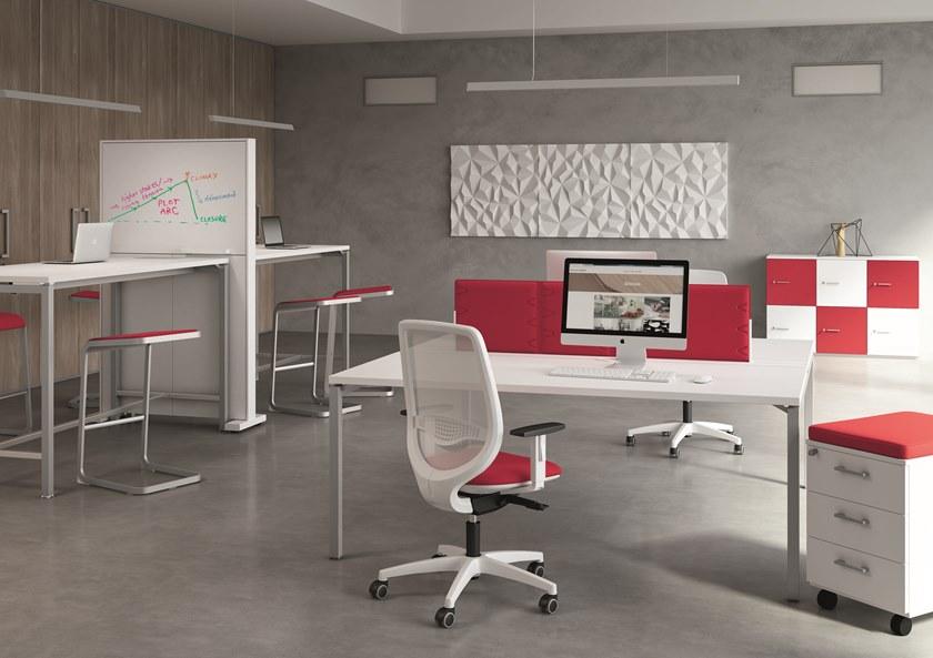 Quadrifoglio Поворотный офисный стул из ткани Okay sun-id-1354813 - Вид №7