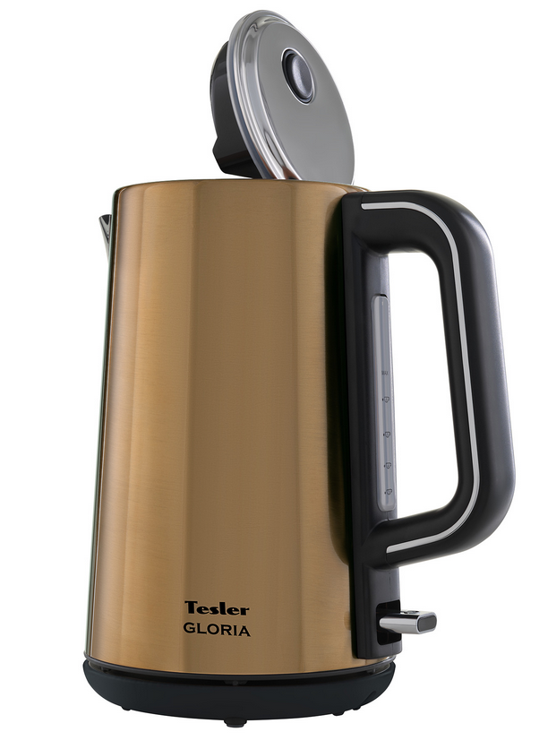 9913742 Электрочайник Tesler KT-1710 бронзовый STDN-0006371 - Вид №1