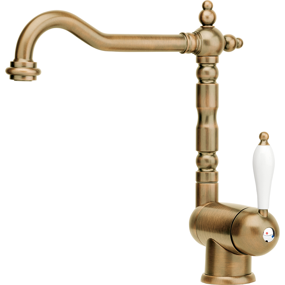 Смеситель кухонный  Franke Old England Old England - монтаж перед окном Бронзовый sun-id-1698980