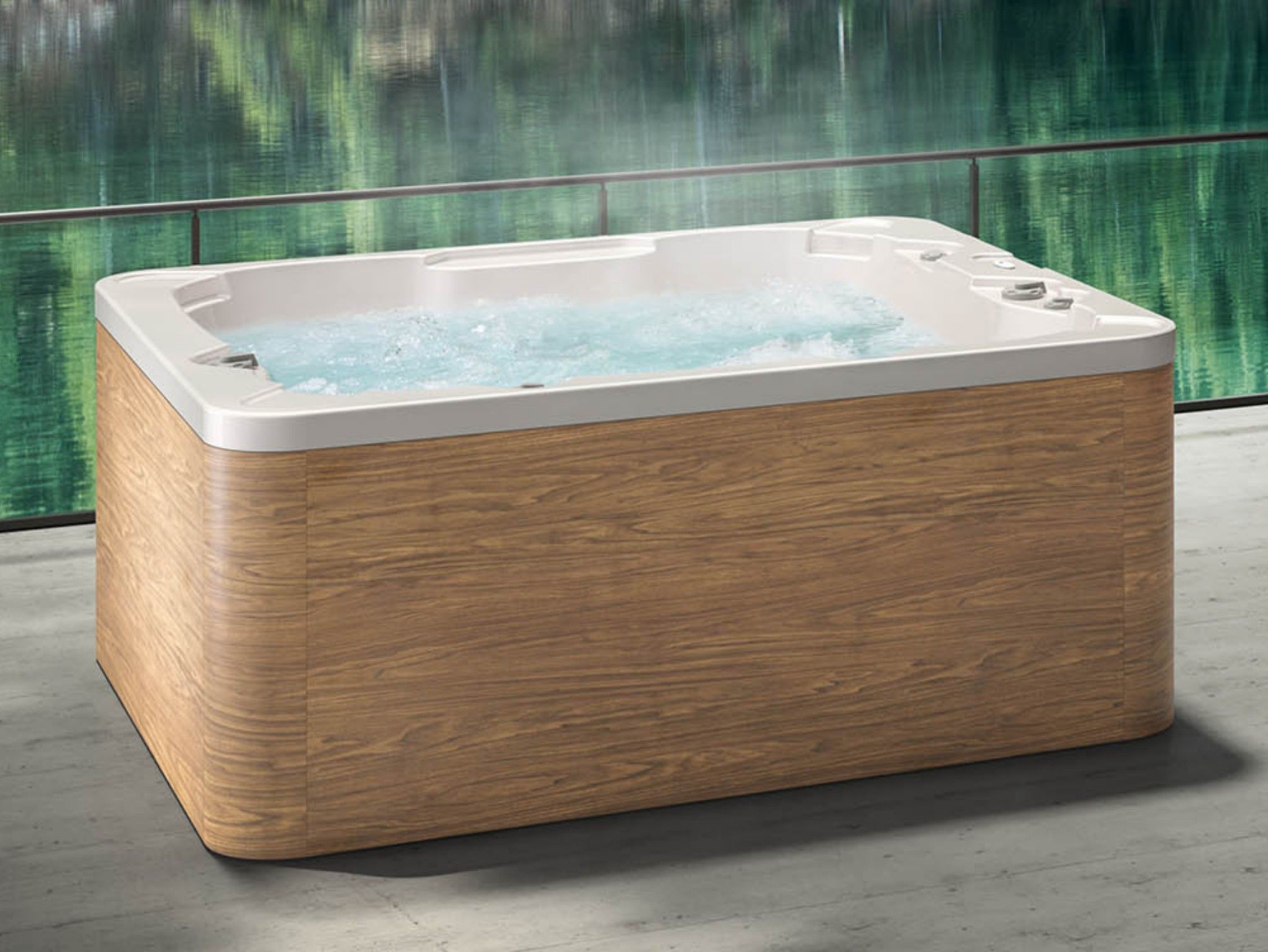 6-местный прямоугольный мини-бассейн с хромотерапией Albatros COSMOPOLITAN ARCH-00099915