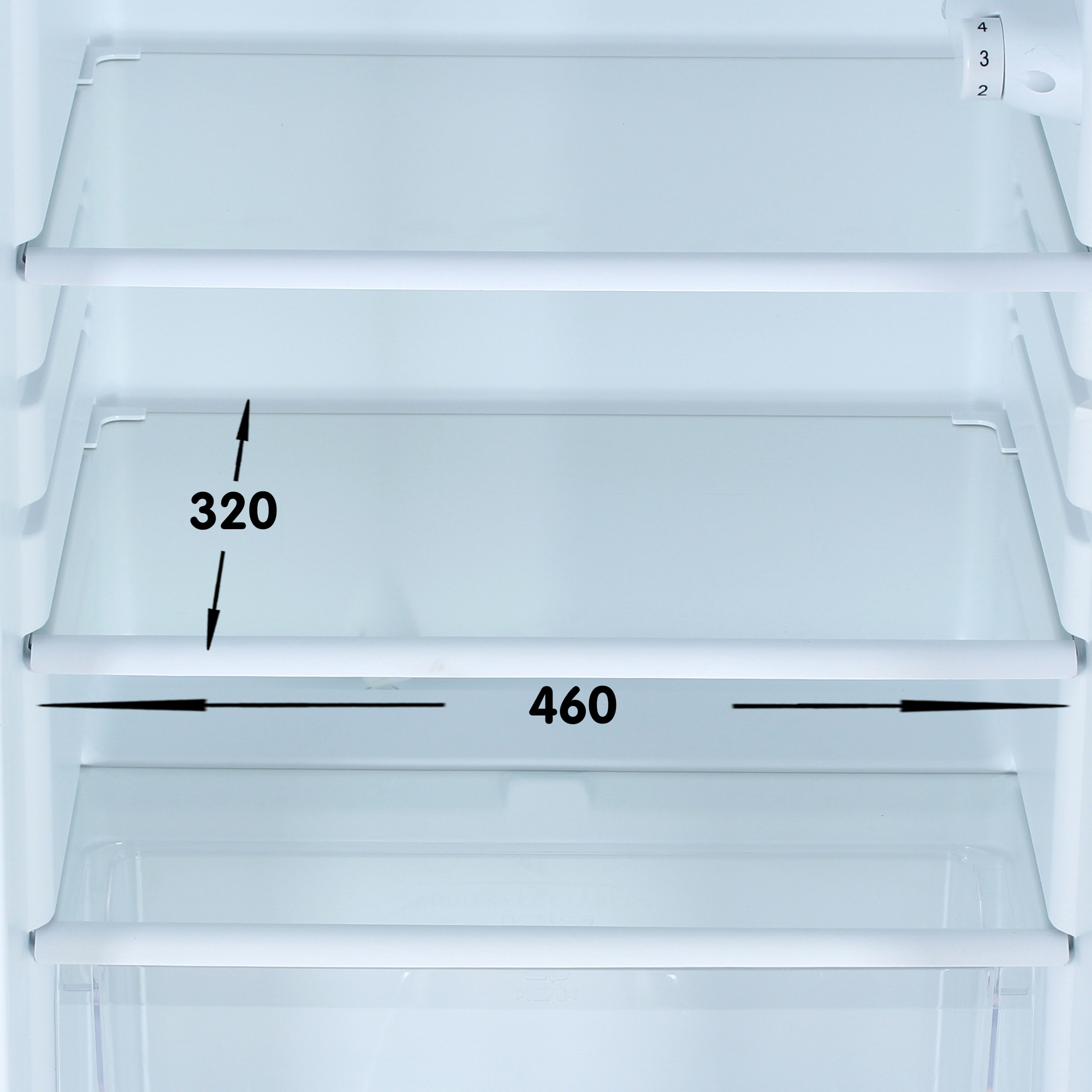 9223603 Холодильник компактный   DEXP S-14AMA белый STDN-0054409 - Вид №8