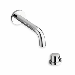 CRITV265 Смеситель для раковины REGULAR с изливом на стену и сливом Up & Down 1 "1/4 Cristina Rubinetterie