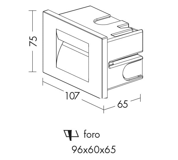 Напольная заливка формы алюминиевая светодиодная настенная карта Rossini Illuminazione KORA ARCH-00093737 - Вид №7