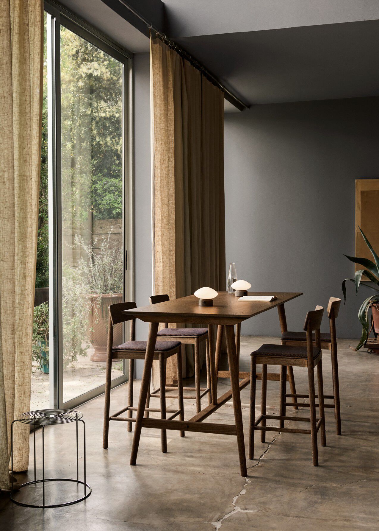 Высокий прямоугольный стол из массива дерева &Tradition In Between ARCH-00120755 - Вид №32