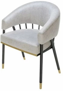 FRATO Стул из ткани с подлокотниками  Fup110008aaf