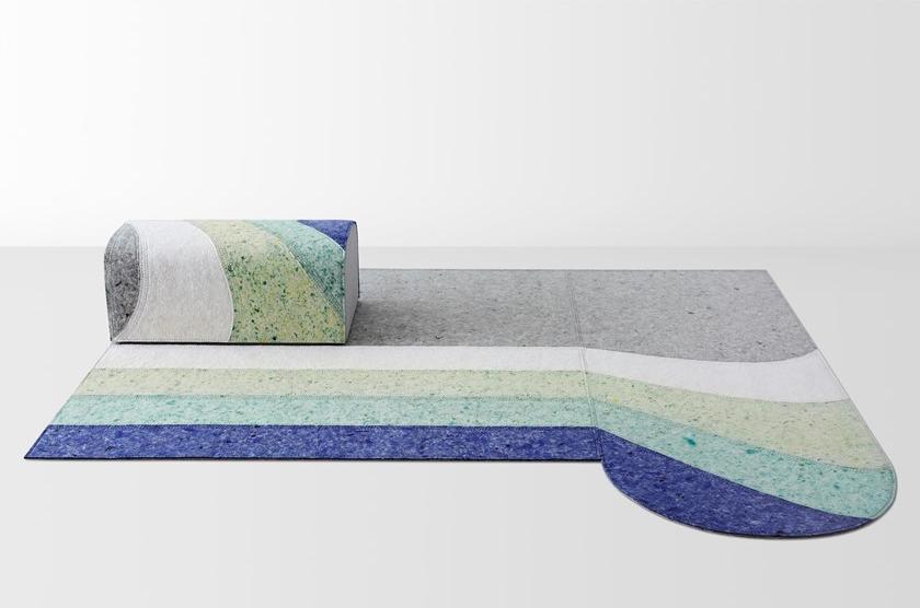 GAN Прямоугольный пуф с обивкой Nuances sun-id-1363639 - Вид №4