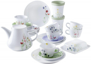 390423A76875C MG Wildflower кофе набор 22 штук пять органов чувств Kahla-porzellan