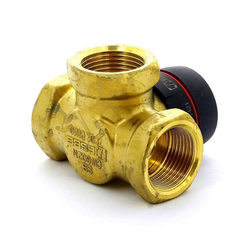 Клапан трехходовой смесительный VRG 131 резьбовой латунный ESBE 1" Kvs 6.3 10 бар 11601000 - Вид №3