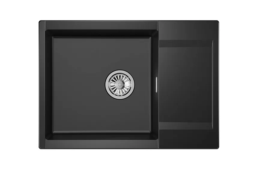 ES-7003, ТУРМАЛИН, кухонная мойка, кварц, ESTETICA GRANULA 7003-ST246 - Вид №2