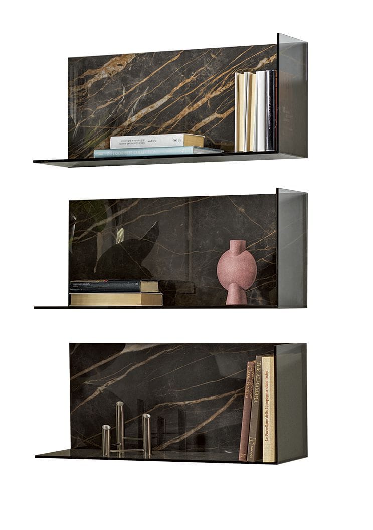 Полка из Супермармо и хрусталя Bontempi Casa ZEN ARCH-00079114