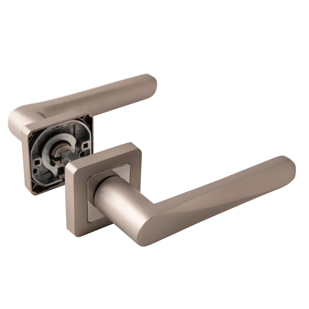 Дверные ручки Armex H-22114-A-NISM, без запирания, комплект, цвет матовый никель STLM-2088097