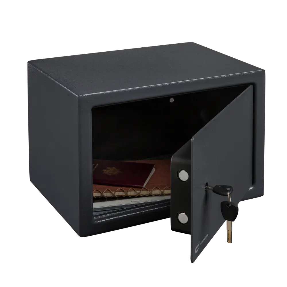 Сейф Standers 15/16 л с ключевым замком 35x23x25 см сталь 85155291 STLM-2044661 