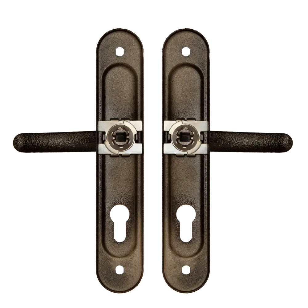 ЗЕНИТ Дверная ручка на планке HP 168 в медном цвете 89057082 STLM-0903956 - Вид №2