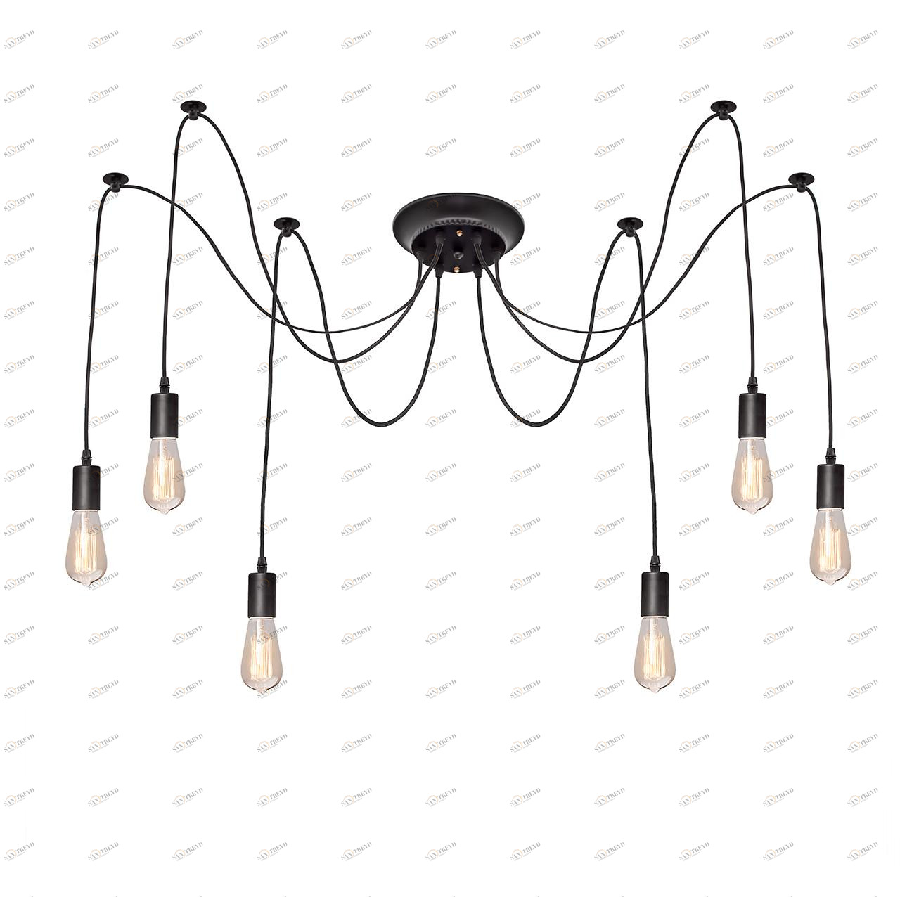 Подвесная люстра Loft IT Loft1162/6 LOFT IT LOFT1162 075093 Черный 