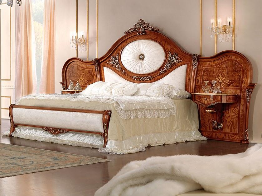 Barnini Oseo Двуспальная кровать со встроенными прикроватными тумбочками Reggenza luxury sun-id-1509010 - Вид №1